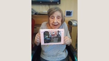 Manchester care home Residents send handmade cards to loved ones